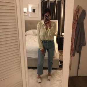 Ann Taylor Loft Chiffon Blouse size s